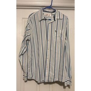 MODERN People Men's Button-Down Shirt Size XL, Finest Cotton Shirt Mens Collared